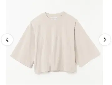 THE NEWHOUSE 벨로아 5부 소매 T셔츠