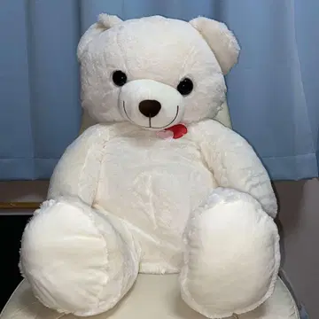 엄청 큰 하트 베어 봉제 인형 곰 시로쿠마 인형