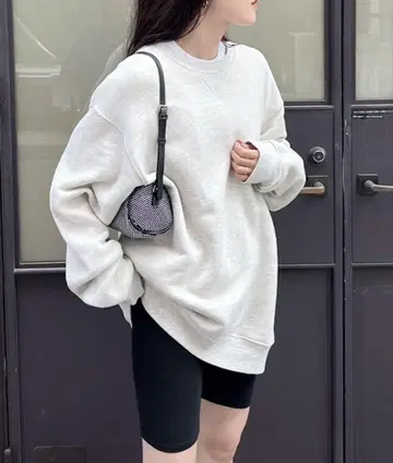 프리미엄 무지 맨투맨 톰킨슨 쭈리 크루