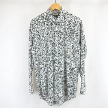 VINTAGE BARNEYS NEWYORK 꽃무늬 버튼 다운 셔츠