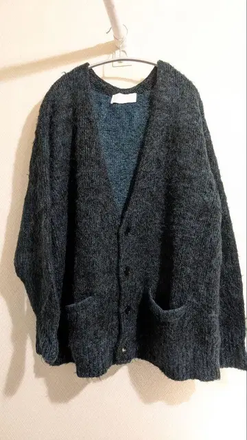 NEONSIGN Innermost color mohair cardigan