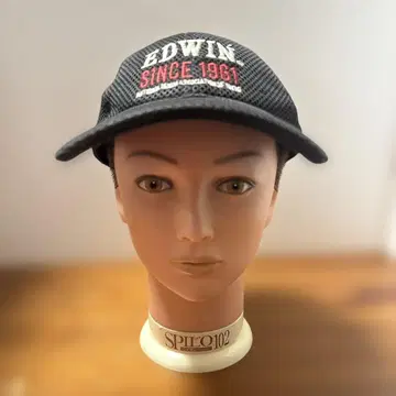 EDWIN 메쉬 캡 블랙