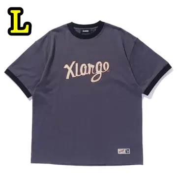 XLARGE 엑스라지 남성용 T셔츠 로고T셔츠 L 차콜