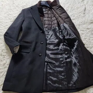 컨디션 최상 HUGO BOSS 현행 택 체스터 코트 2way 레이어드