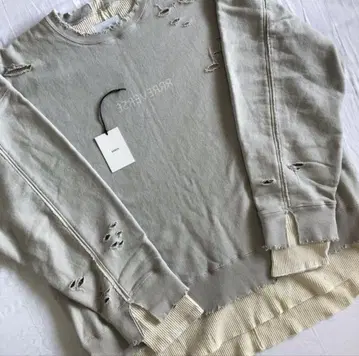 L stein 21SS OVERSIZED LAYERED SWEAT LS