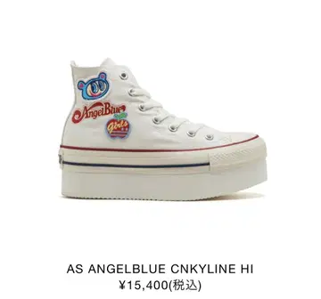ANGELBLUE x CONVERS 콜라보 스니커즈 통굽 스니커즈