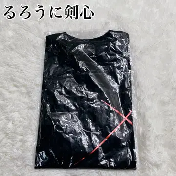 미개봉 새상품 바람의 검심 최종장 t셔츠 블랙 영화