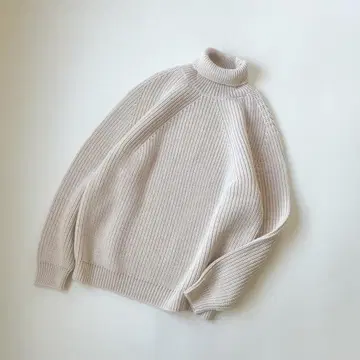 새상품 BATONER signature turtle neck 니트