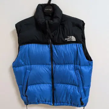 THE NORTH FACE 다운 베스트 파랑/블랙