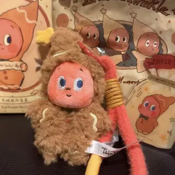 Twinkle Twinkle Vanilla Crunch 봉제 인형 펜던트
