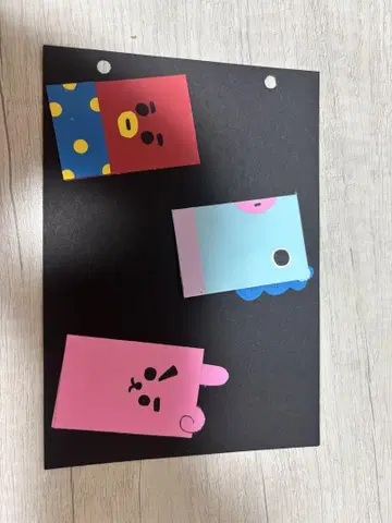 BT21 팝업 카드