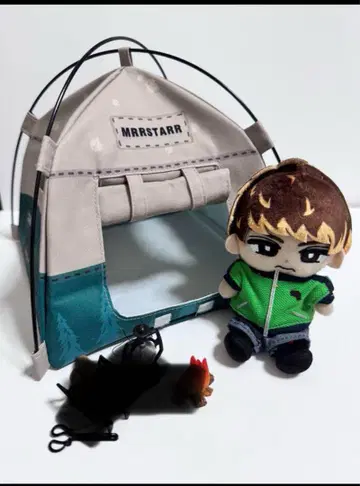 텐트 미니어처 봉제 인형