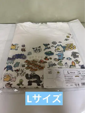도망 T셔츠 L사이즈 포켓몬