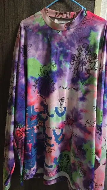 FALILV by falilv 그래픽 롱T 타이다이 엔젤