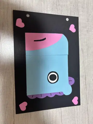 BT21 MANG 팝업 카드
