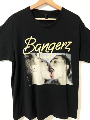 Bangerz 마일리 사이러스 T셔츠 사이즈 L