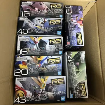 RG 1/144 건담 시리즈 7개 세트