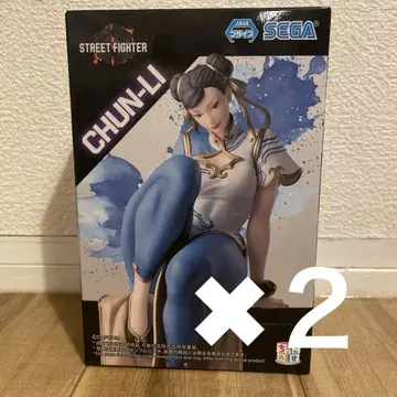 SEGA STREET FIGHTER 춘리 피규어 2개 세트