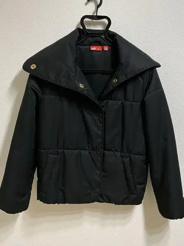 [ PUMA ] 블랙 숏 기장 블루종 사이즈 S