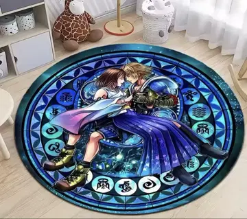 파이널 판타지 티다 유나 캐릭터 러그 40cm