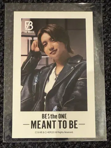 BE:FIRST JUNON 영화 입장 혜택 트레이딩 카드
