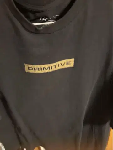 Primitive 그래픽 T셔츠 블랙 sk2