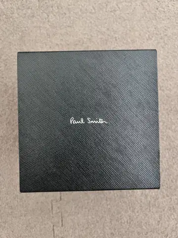 Paul Smith 아날로그 시계 블랙