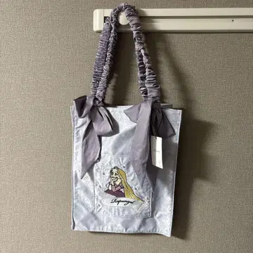 아리암 라푼젤 리본 토트백 아이냥