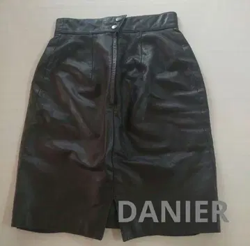 DANIER 가죽 타이트 스커트