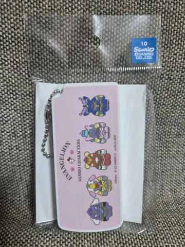 에반게리온 & 산리오 콜라보 슬라이드식 잡화 케이스