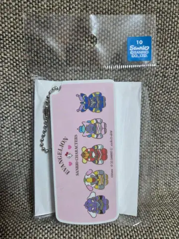 에반게리온 & 산리오 콜라보 슬라이드식 잡화 케이스