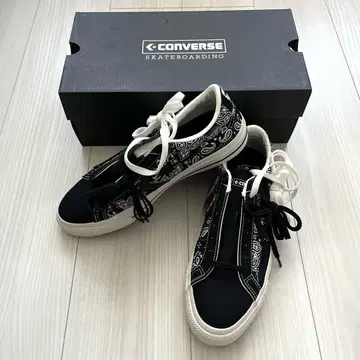 CONVERSE SKATEBOARDING 페이즐리 스니커즈 [ 새상품 ]