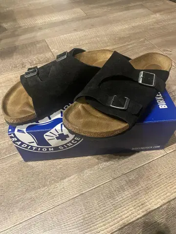 Birkenstock 취리히 블랙스에이드 size 40 ( 26cm )