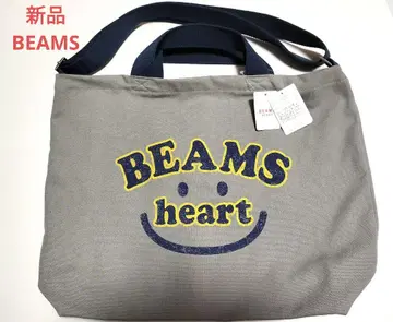 새상품 BEAMS 2way 백 스마일 빔즈