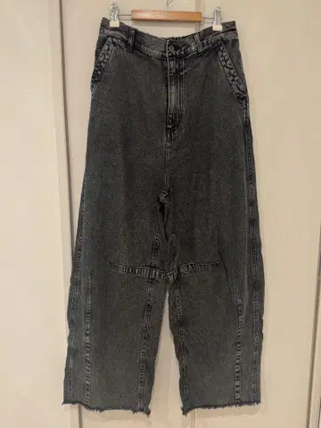 니코앤드 셀프컷 배럴 팬츠