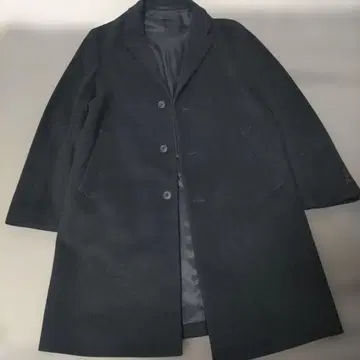 유니클로 울 캐시미어 체스터 코트