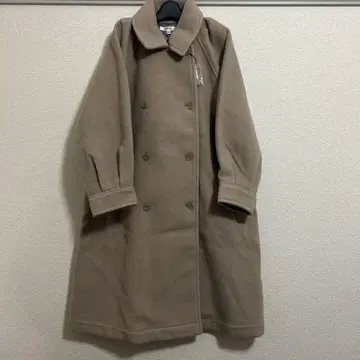 미사용 MOUSSY 베이지 롱 코트 사이즈 1