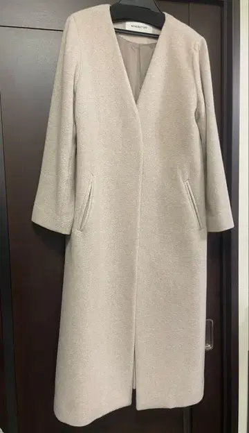NATURAL BEAUTY BASIC 노카라 롱 코트