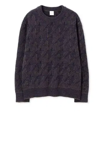 25aw PaulSmith 빅 하운드 투스 크루넥 니트 M 사이즈