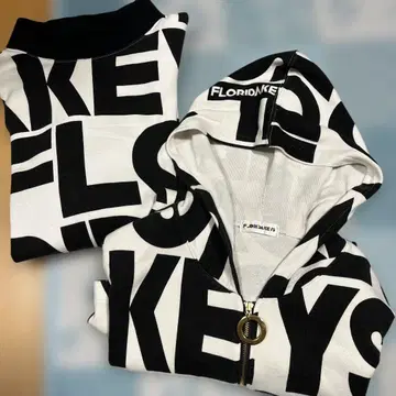 FLORIDAKEYS 로고 후드티 트레이닝복 세트 새상품급