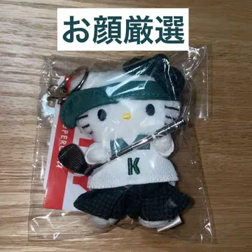 [미사용 새상품] 로리즈팜 Me% 토이 키링 헬로키티 골프