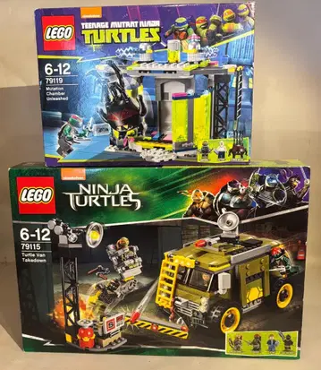미개봉 새상품 레고 LEGO 뮤턴트 터틀즈 두 점 79119 79115