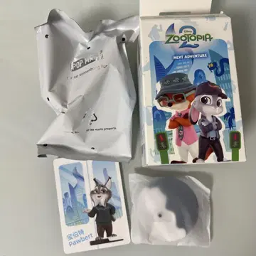 주토피아 2 Pawbert 피규어 세트