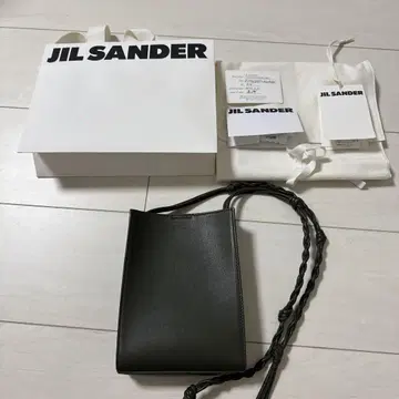 부속품 완비, 새상품급 JIL SANDER 질 샌더 탱글 스몰 백