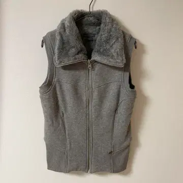 아르마니 익스체인지 퍼 베스트 그레이 여성용 사이즈 S