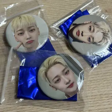 WEi 석화 소카 캔뱃지 3개 세트