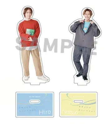 드라마 연애 루비의 올바른 가르침 아크릴 스탠드 나츠키 나츠키 2개 세트