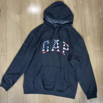 GAP 후드티 헤이세이 갸루 Y2K 그런지 00s 미국 국기 디자인