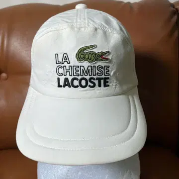 80s 빈티지 라코스테 화이트 cap