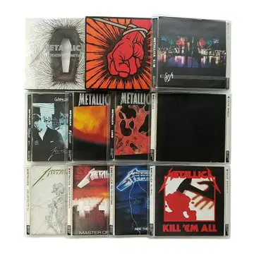 Metallica 메탈리카 CD 11장